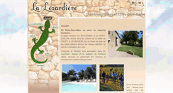 Desktop Screenshot of lalezardiere-chambresdhotes.com